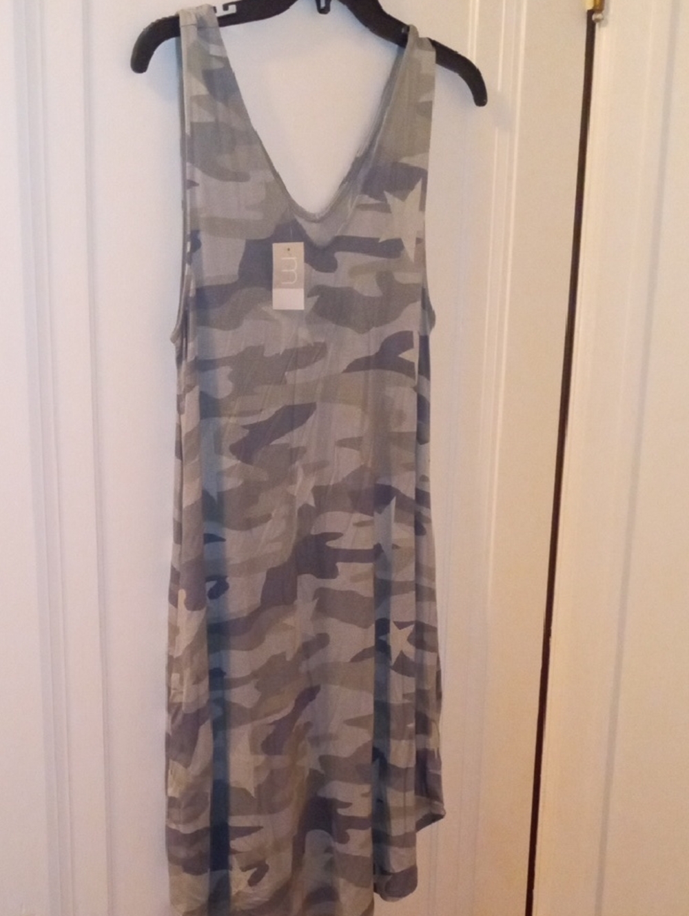 NWT Maurices medium camo sleeveless dress